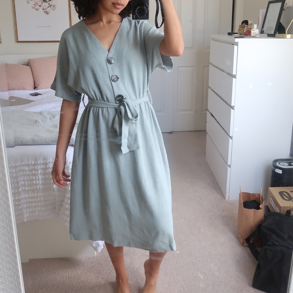 Mint Green Summer Dress - Picture 2 of 6